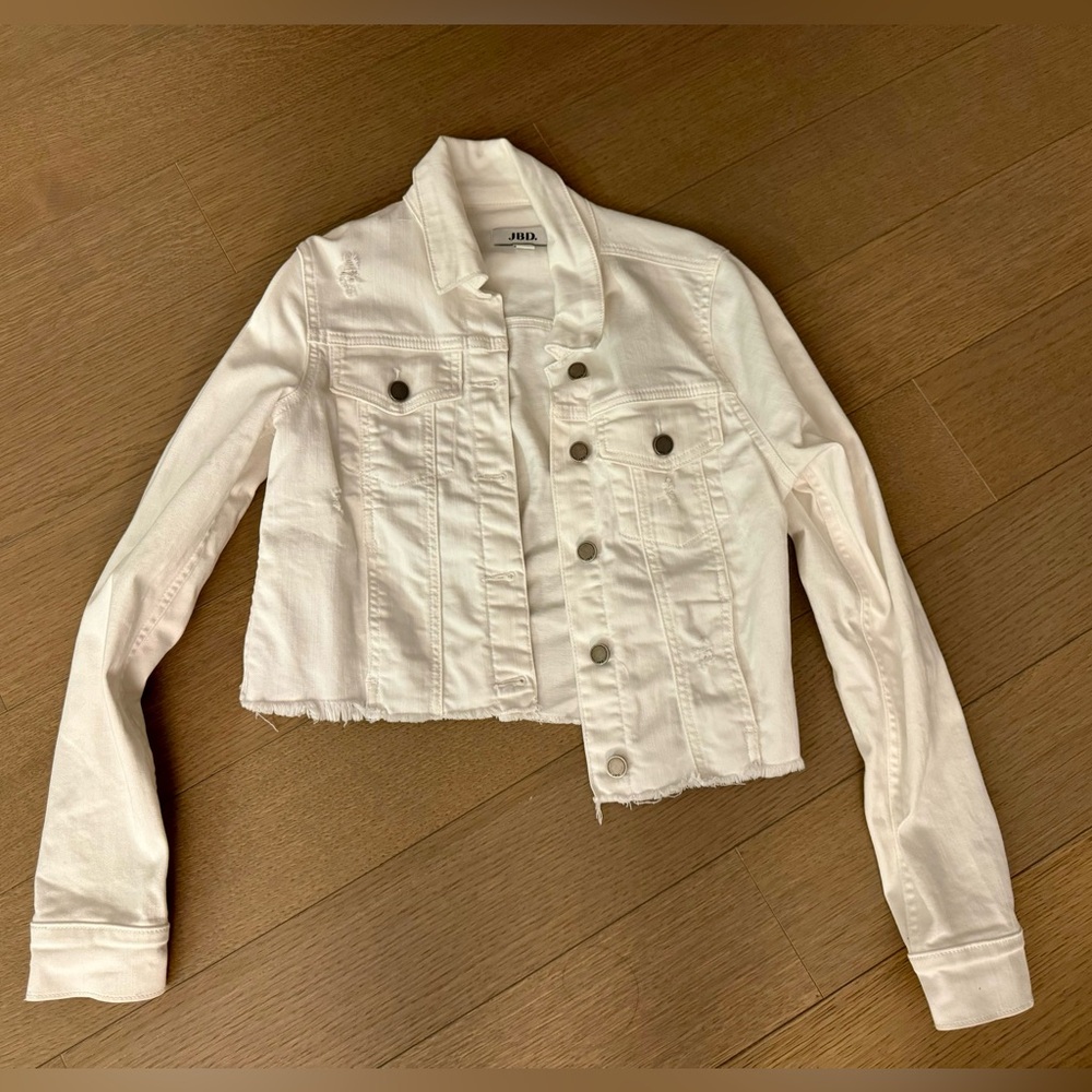 JBD White Denim Jacket